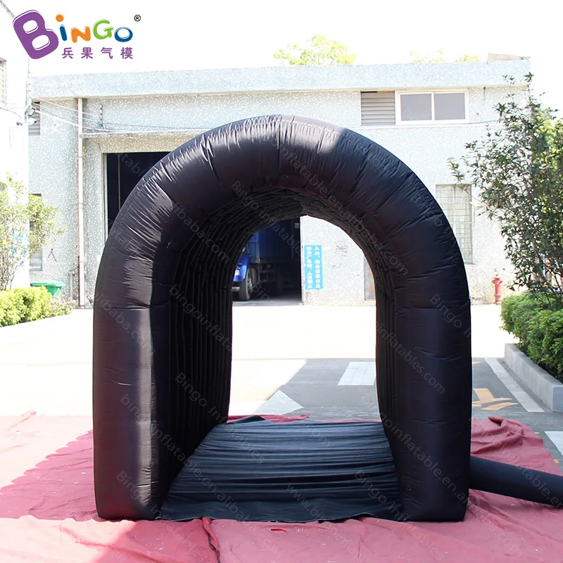 Customized 4X2X2.15 Meters Inflatable Black Tunnel Tent For Outdoor - BG-T0155 3