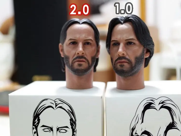 Коллекционная экшн фигурка [ESTARTEK] одиннадцать масштаб 1:6 Джон фитиль стрейч Кеану