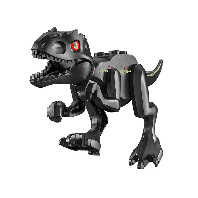 Dinosaurs Jurassic World Figures Building Tyrannosaurus Assemble Blocks Classic With Legoings For Children Kids Birthday Gifts