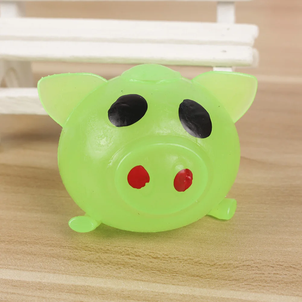 

Prank Gift Kids Pig Ball Cute Toy Splat Water Venting Sticky Anti Stress Adults Squeeze Decompression