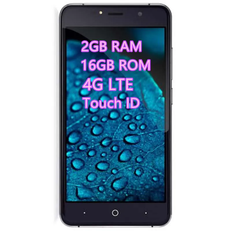 

Fingerprint SANTIN Q3 5.0'' HD 4G LTE Smartphone Quad Core phone MTK6735 Android 6.0 2GB RAM 16GB ROM Cell phone HT16 C8 C12 S16