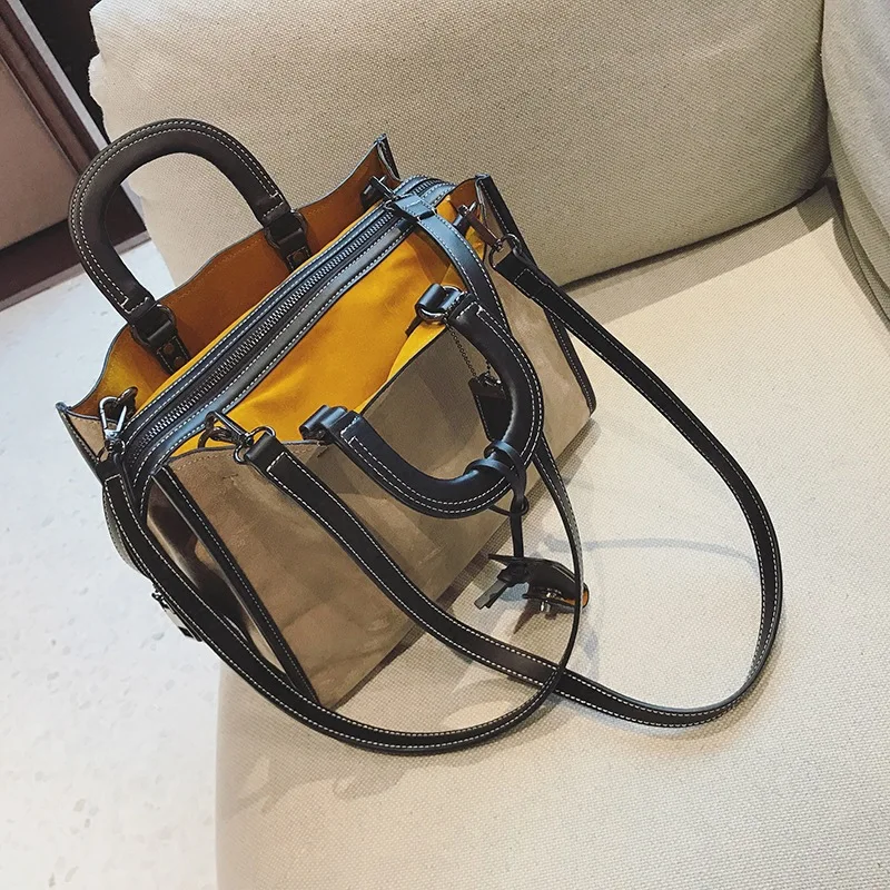 

Scrub suede mobile bag new fashion shoulder bag Europe and the United States fall and winter diagonal bag package
