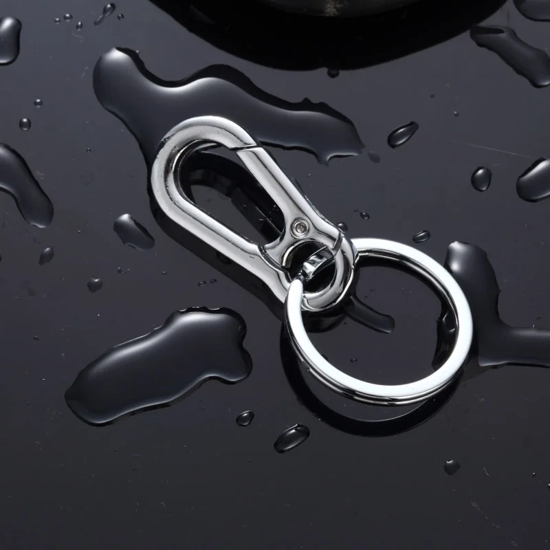 

Car Keychain High-grade 304 Stainless Steel Men Key Chain Metal Male Key Ring Auto Car Key Holder car stying