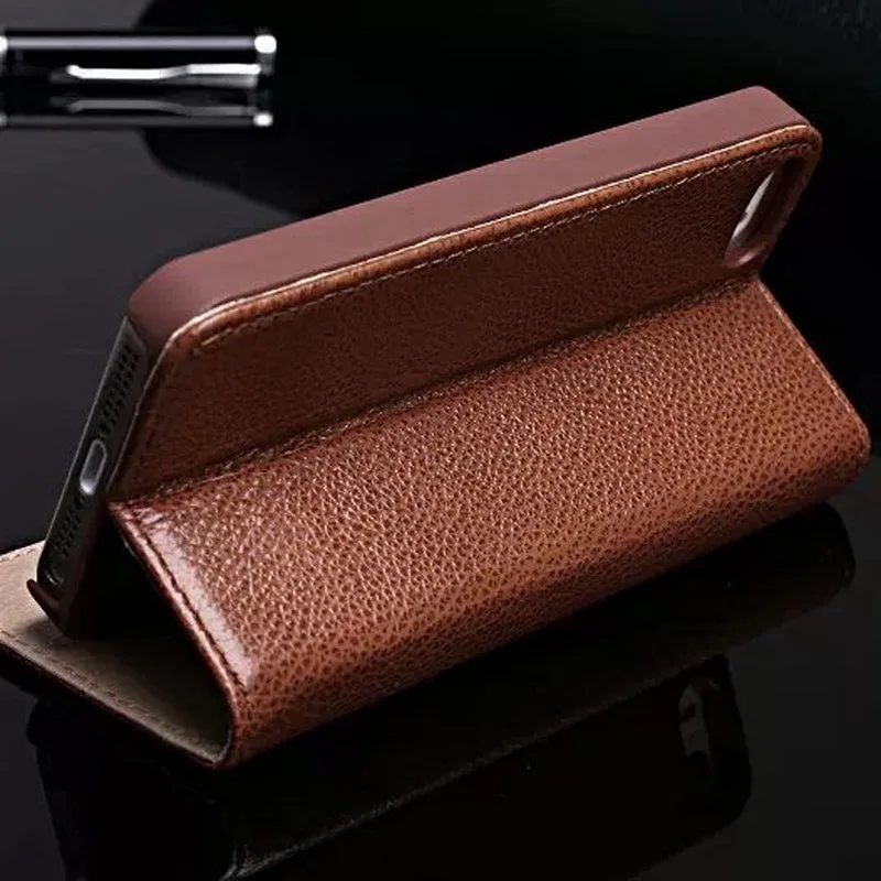 Чехол MAKEULIKE из натуральной кожи для Iphone 5 5S чехол SE роскошный защитный Магнитный 4