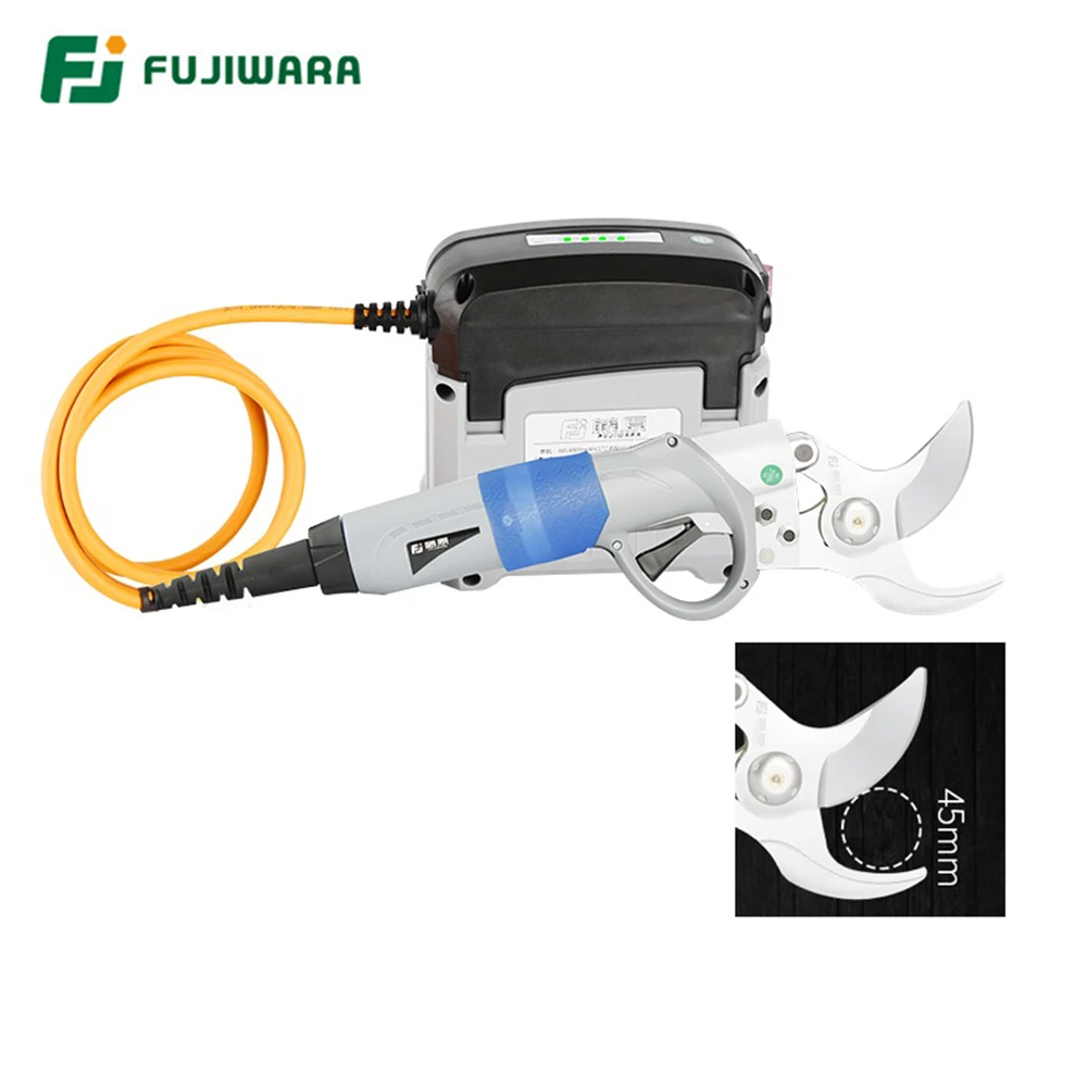 Садовые ножницы FUJIWARA 36 В 4 а/ч беспроводные Электрические садовые толщиной 30 45 мм