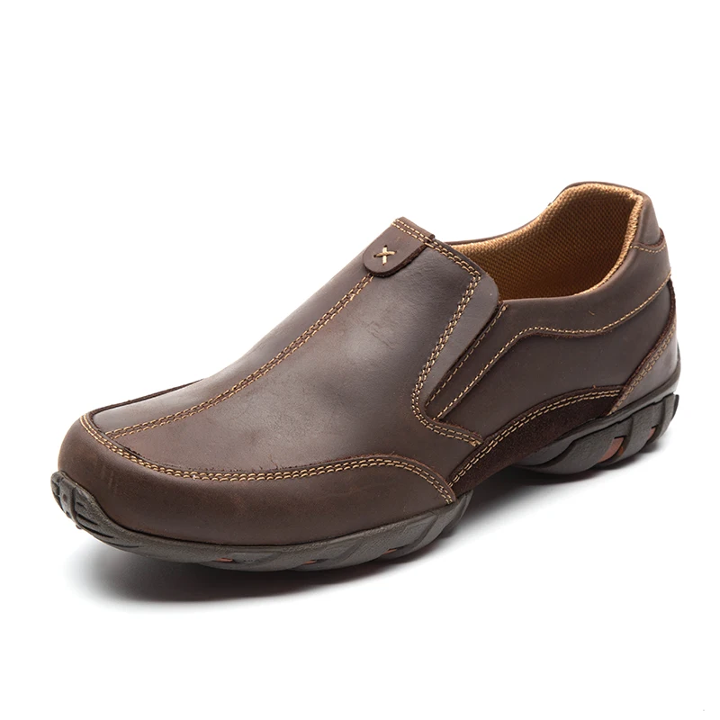 brown En Sport Chaussures 3 Cuir Lingge Glissent Sur Mocassins521 De Black Oxfords Véritable Hommes D'été Designer CxoderB