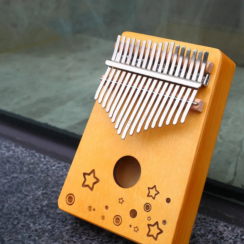 17 клавиш на палец Kalimba Mbira Sanza большой пианино карманный размер клавиатура с