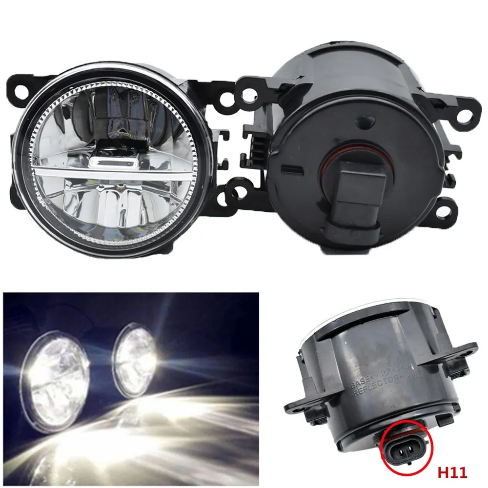 

2PCS Fog Lamp Assembly Super Bright LED Fog Lights Halogen Lamps For Renault MEGANE 3 Hatchback BZ0 2008-2015