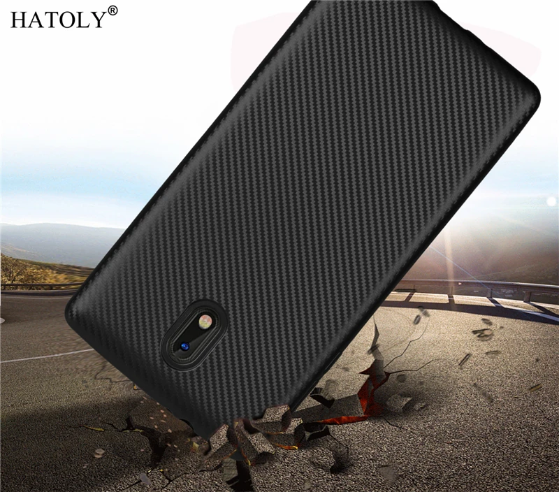 

HATOLY sFor Cover Nokia 3 Case for Nokia 3 Soft Rubber Silicone Armor Phone Shell Bumper Phone Case for Nokia 3 TA-1020 TA-1032