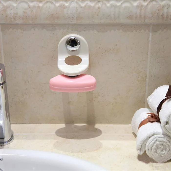 Удобный роскошный стиль настенные мыльницы Ванная комната Душ клей магнитный держатель мыла стенд