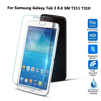 

Tempered Glass Screen Protector For Samsung Galaxy Tab 3 8.0 SM T311 T310 SM-T311 8 inch Tablet Protective Film Guard case
