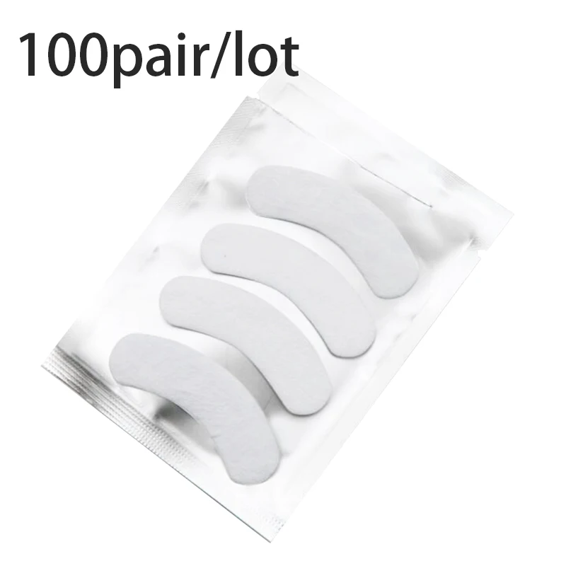 brand MINI lint free eye patch 100pair/lot Non Irritation Comfort Fit Mini Under Gel Eye Pad for eyelash extensions