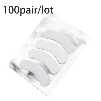 

brand MINI lint free eye patch 100pair/lot Non Irritation Comfort Fit Mini Under Gel Eye Pad for eyelash extensions