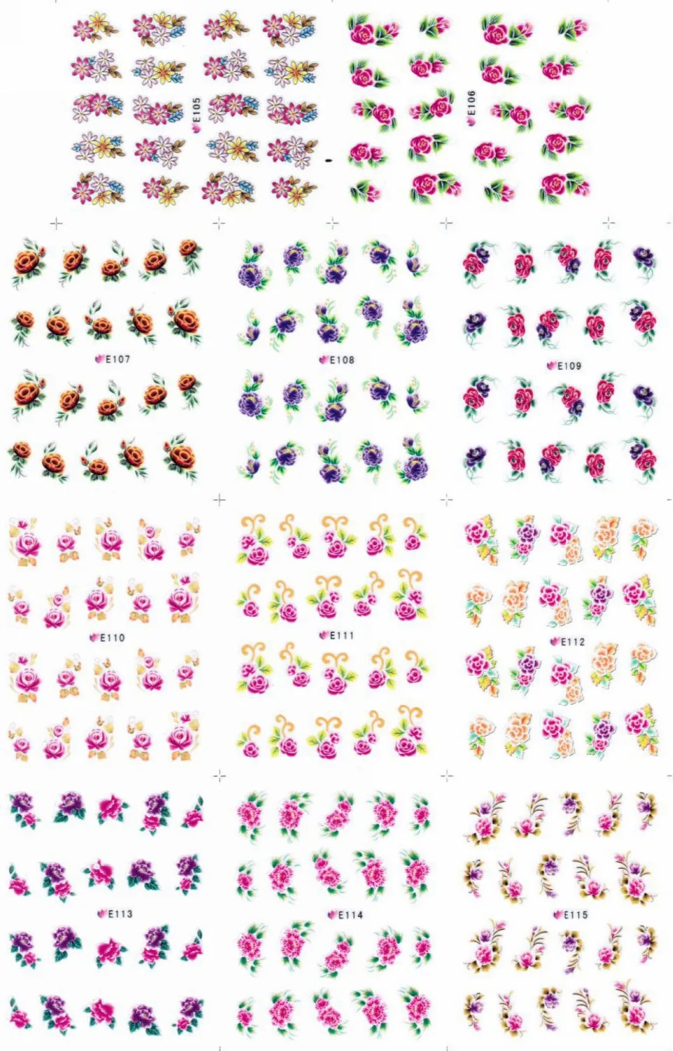 11 Packs Lot 3d Simulation Blume Schmetterling Orchidee Stiefmutterchen Pfirsich Wistaria Nagel Tattoos Aufkleber E105 115 Nail Tattoo Sticker Nail Tattootattoo Nail Stickers Aliexpress
