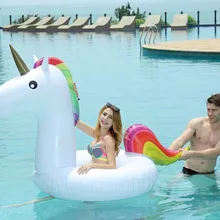 175*120 см надувное кольцо для бассейна с единорогом, надувные игрушки для бассейна с единорогом и пончиком для детей, взрослых, Летние Водные Игрушки для бассейна