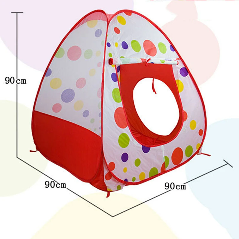 3 в 1 детский манеж, портативный детский игровой тент, детский Океанский шар, складной бассейн, игровой тент, манеж, туннель, игровой домик, детский игровой двор
