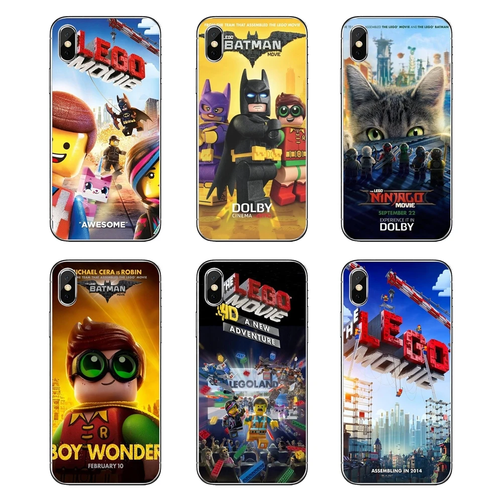 The Lego Movie movie Soft Transparent Cases Covers For Samsung Galaxy Note 8 9 S9 S10 A8 A9 Star Lite Plus A6S A9S |