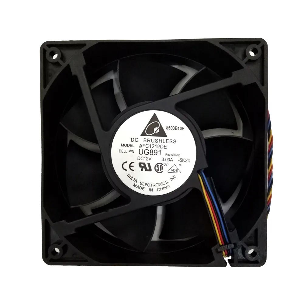 Вентилятор охлаждения 6000 об/мин запасной 4 контактный разъем для Antminer Bitmain S7 S9 6M3