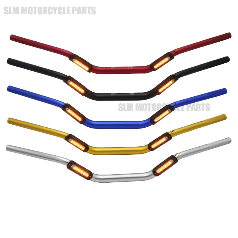 Мотоцикл руль 1-1/" 28 мм светодиодный ручки для KTM CRF YZF WRF KXF Байк внедорожный