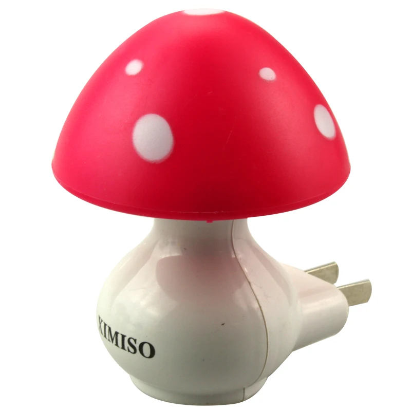 

led Night Light mushroom lamp Bed Room Night Sleeping Lamp EU/US plug energy saving 1.5w