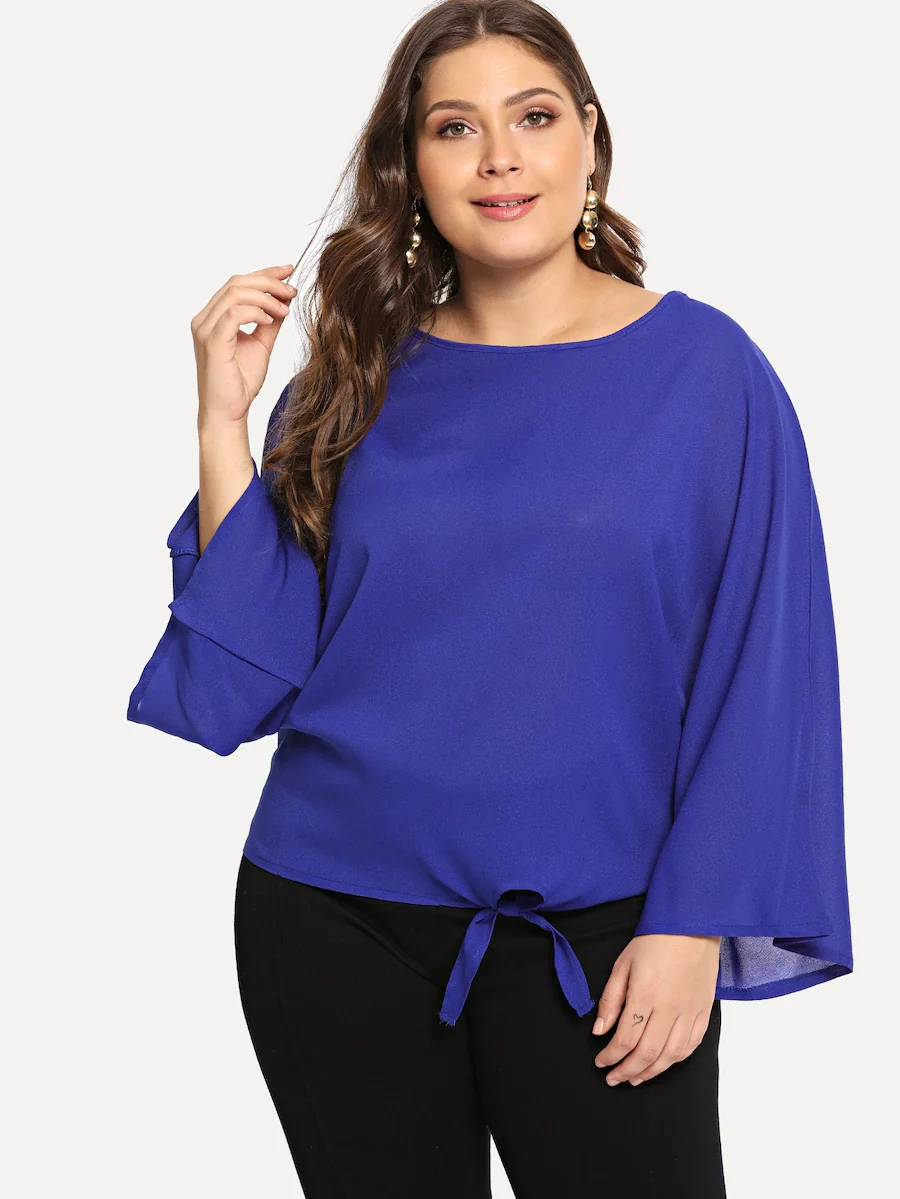 

2019 Summer Casual O-Neck Chiffon tshirt Vintage Plus size 5XL XXXXL Women t shirt Tops T-Shirts Women's Clothing