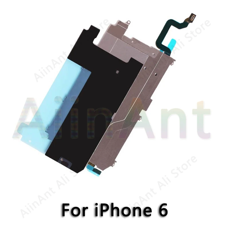 ЖК дисплей для iPhone 5 6 6s 7 8 Plus защита задней панели из металла дома|Шлейфы мобильных