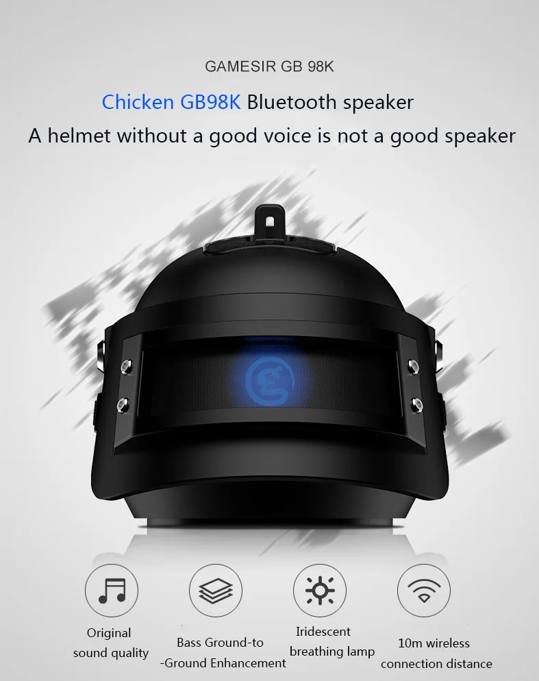

Gamesir pubg Mobile phone bluetooth shower speaker mini portable computer speakers with Car bedroom outdoor speaker