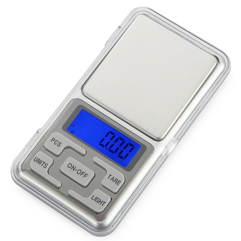 Мини-электронная шкала 100 г-500 г точные весы ювелирные изделия Электронные карманные настольные весы портативные пальмовые цифровые весы