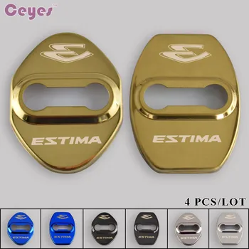 

Ceyes Auto Door Lock Cover Car Styling Car Emblem JDM Case For Toyota Estima C-HR Corolla 86 Avensis CHR Accessories Car-Styling