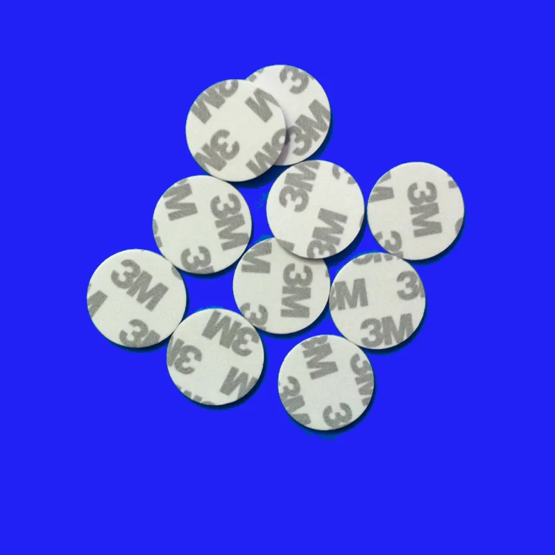 

(10 pcs/lot) 125Khz EM4100 RFID Stickers Key Tags PVC Smart Card 3M glue Label Reabable Only