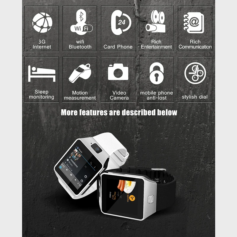 QW09 часы Смарт поддержка SIM gps для телефона Android Bluetooth Wi Fi Smartwatch человек с Whatsapp Facebook