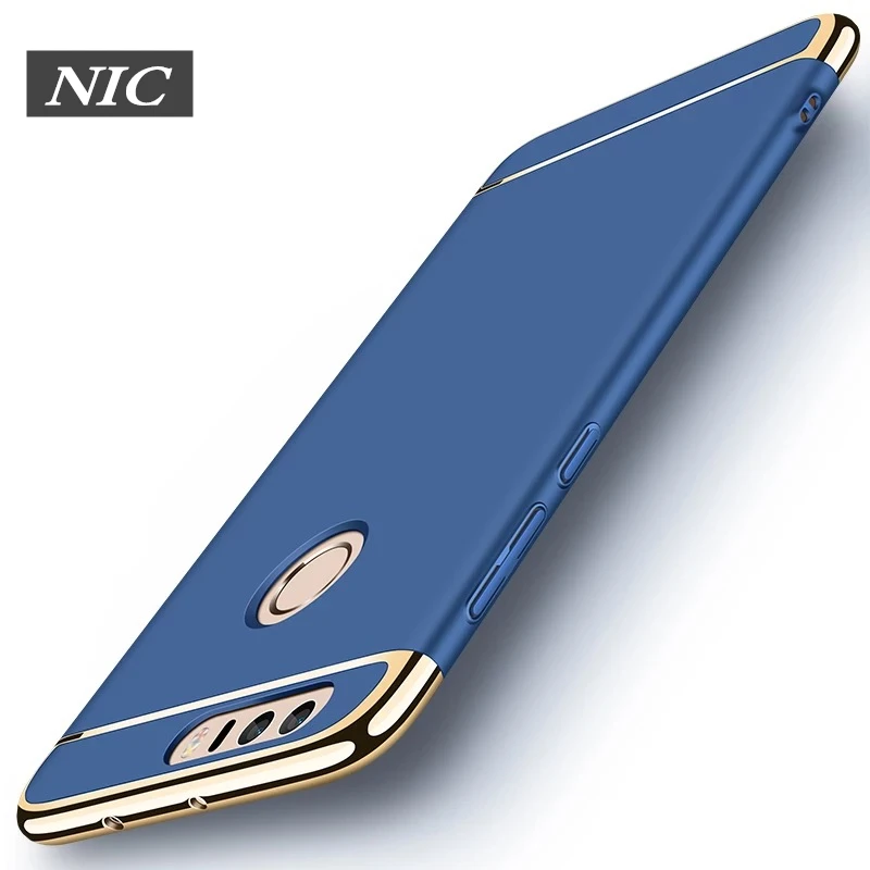 

Luxury PC Metal Case For Huawei Honor 8/Honor 8 lite Case Removable 3 in 1 Hard Plastic Case For Huawei Honor 8 lite Case Cover