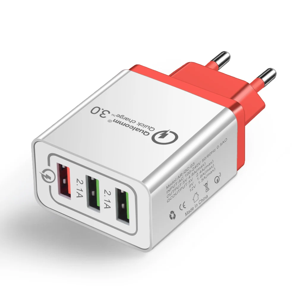 red eu plug