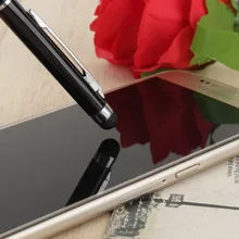 10 шт./лот, стилус для телефона, емкостный сенсорный Стилус из микрофибры, стилус для Ipad/IPhone/huawei Sansumg, Android Phone