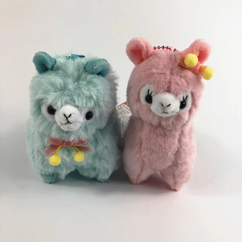 blue alpaca plush