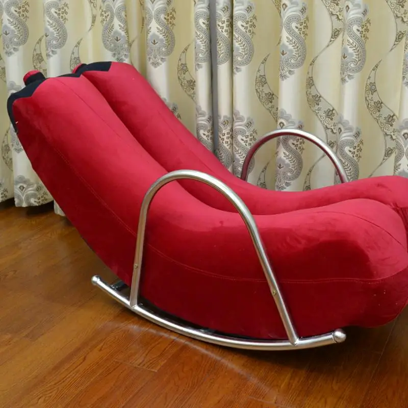 Творческий один ленивый шезлонг банан кресло кожа встряхнуть стул Личность милый спальня современная маленькая квартира - Цвет: style 9