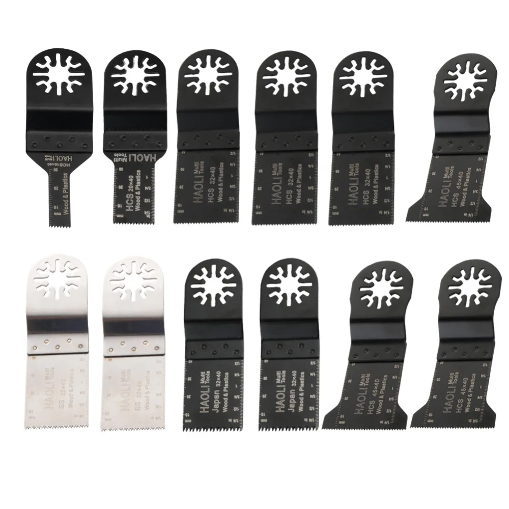 

FREE SHIPPING: (12pcs/set) Wood working Oscillating Multi tools Saw Blades Accessories fit for Multimaster power tools as Dremel