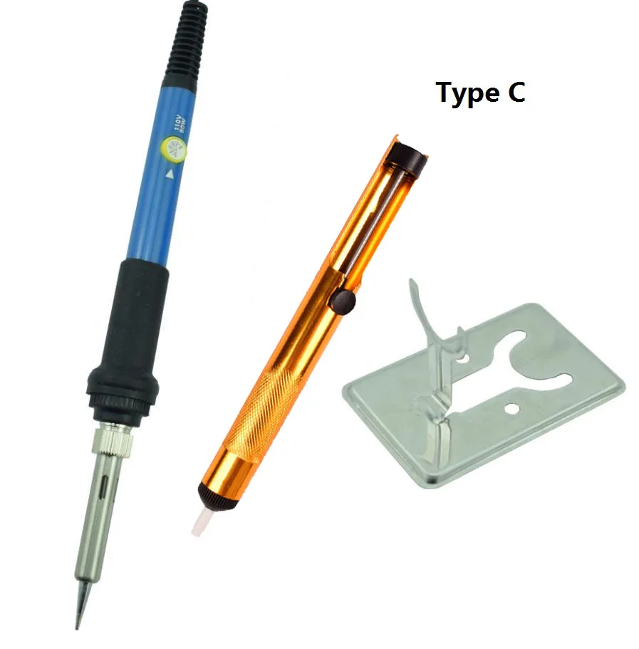 60W Adjustable Temperature Electric Soldering Iron Set Welding Solder Station Heat Pencil Repair Tool Kit Soldering Cleaning 60W Adjustable Temperature Electric Soldering Iron Set Welding Solder Station Heat Pencil Repair Tool Kit Soldering Cleaning