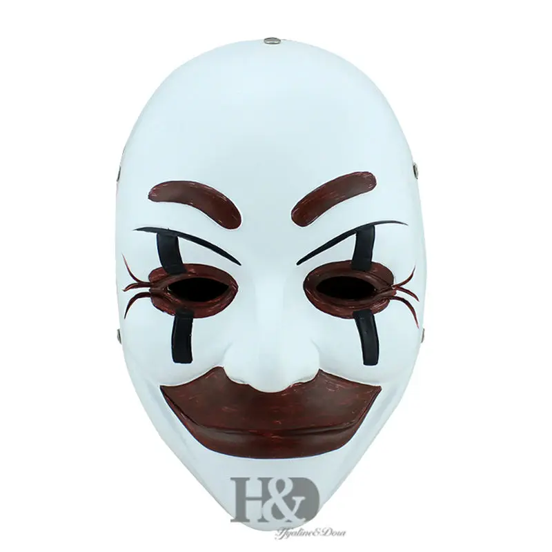 

Who Am I Inspired Full Face Cosplay Mask Party Props Halloween Masquerade 11*7.5 Inches