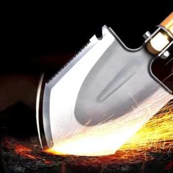 

Multifunctional engineer shovel self-defense vehicle quality aviation aluminum outdoor camping essential