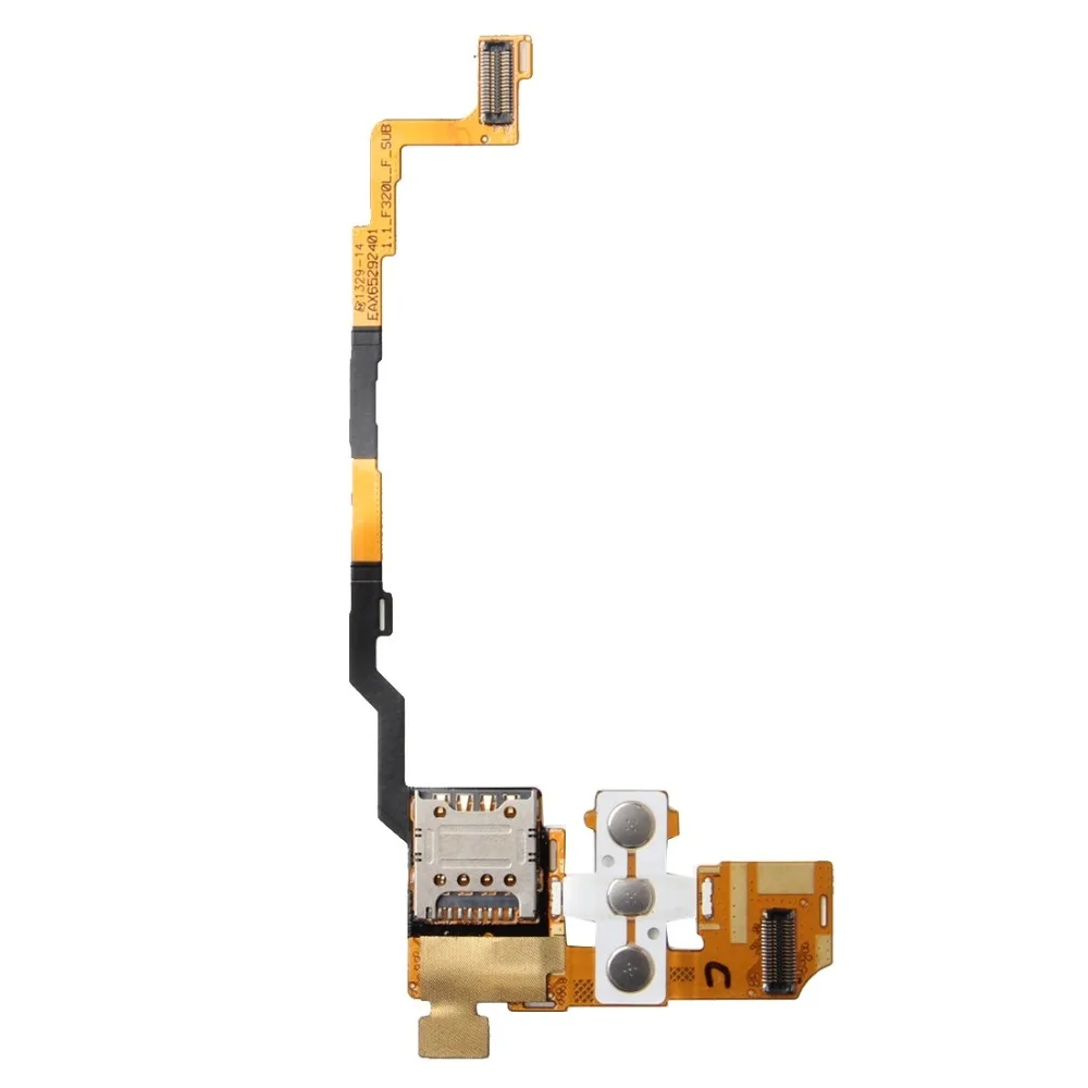 

New for LG G2 / F320 SIM Card Reader Flex Cable Replacement repair parts