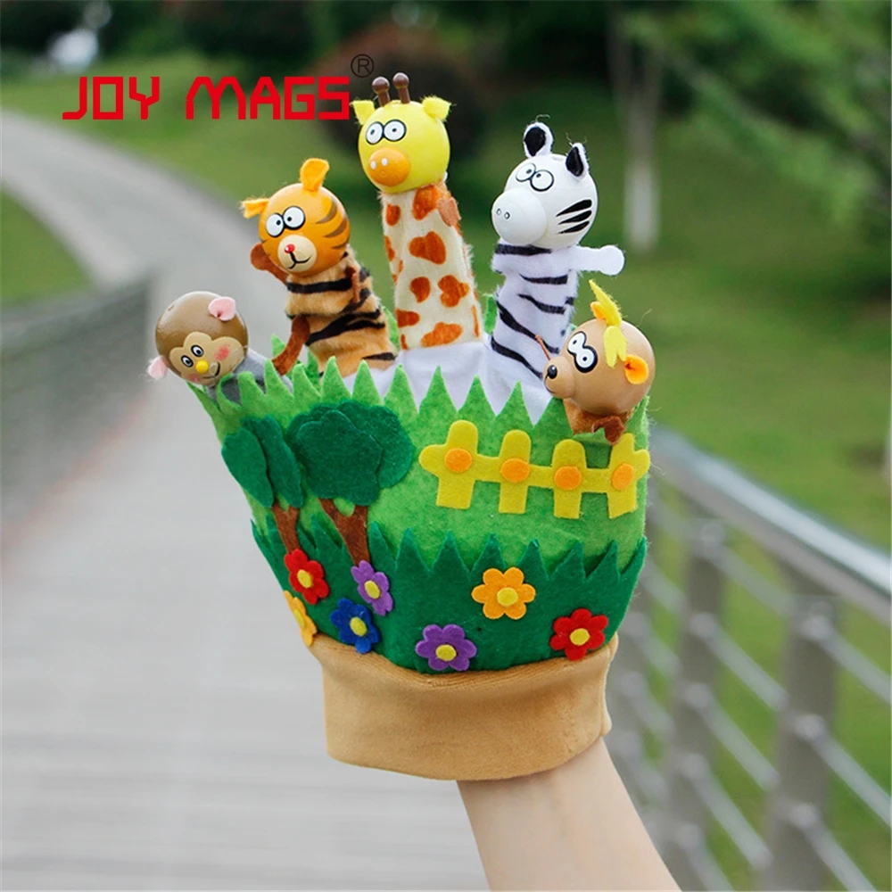 

JOY MAGS Toys Finger Puppets Plush Toy Stuffed Toys Animals and Garden
