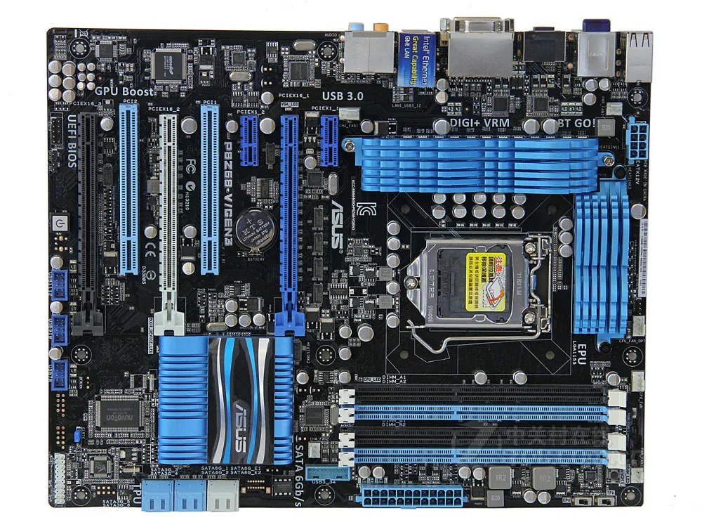 Оригинальная материнская плата ASUS P8Z68 V/GEN3 DDR3 LGA1155 32 Гб Intel Z68 настольная бесплатная