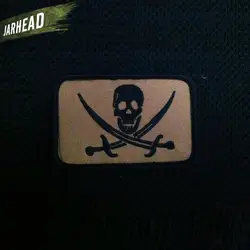 Викинг пират вышивка повязки персонализированный череп нашивки открытый значок для одежды куртки шляпа рюкзак