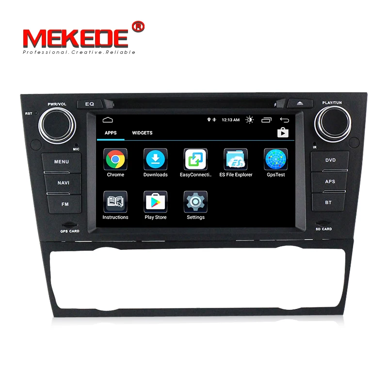 Clearance free shipping Android 8.1 1G RAM 16G ROM GPS Navi 7 "Inch  Car DVD Multimedia for BMW E90/E91/E92/E93 with RDS/Radio+8G map 4