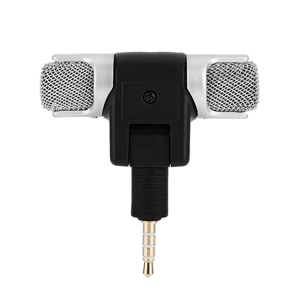 

Mini 3.5mm Microphone Stereo Mic For Recording Mobile Phone Studio Interview Microphone For smartphone
