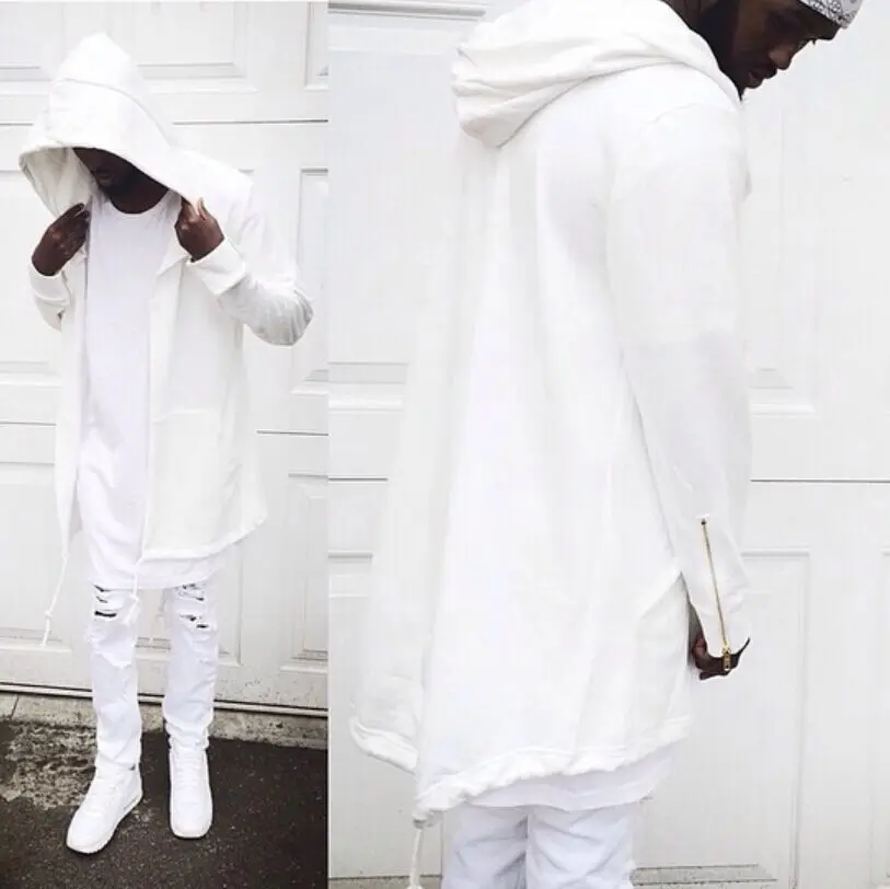 white hoodie mens outfit