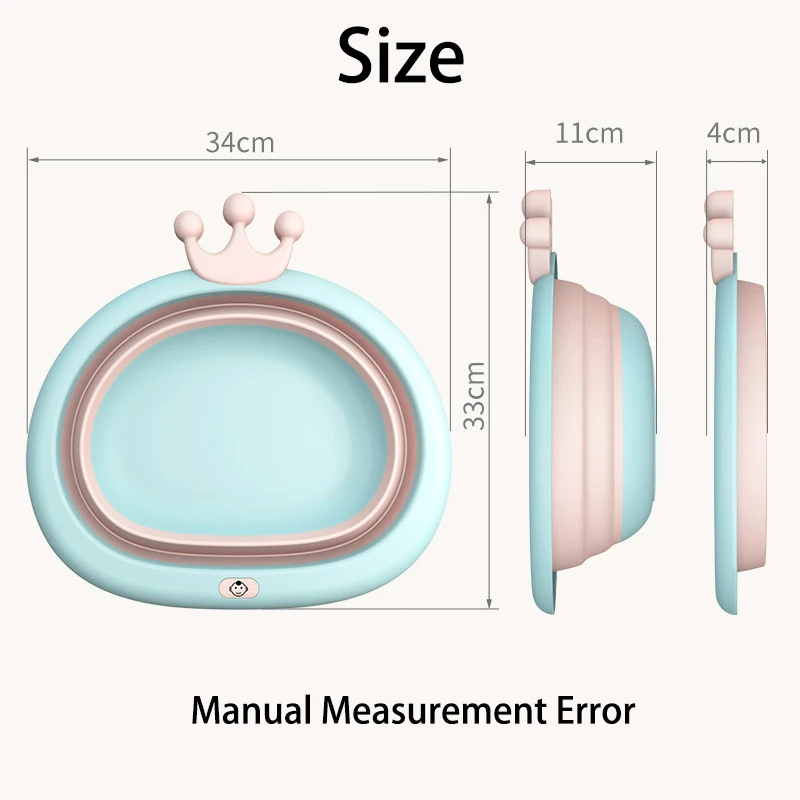 Дропшиппинг детский складной умывальник новорожденный младенец лицо ноги попа умывальники путешествия детская ванночка детский складной таз