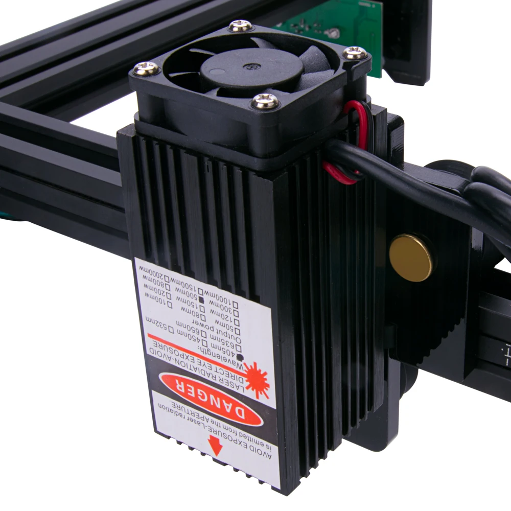 Tanie 5500mw ploter cnc USB grawer laserowy do cięcia laserowego automatyczna komputer Laser do grawerowania diy frezarka do drewna 17*21cm