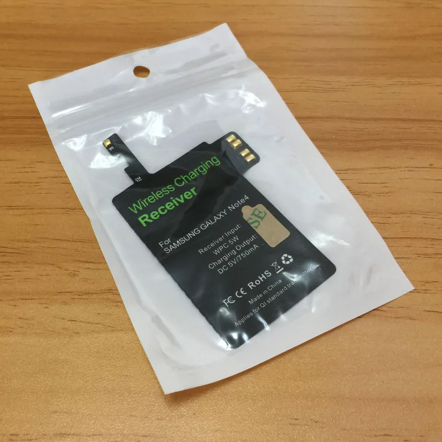 Беспроводной приемник зарядного устройства с импортным IC для Samsung Galaxy Note 4 Qi